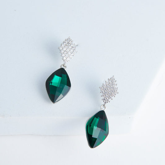 Coraline Diamond Gemstone Earrings