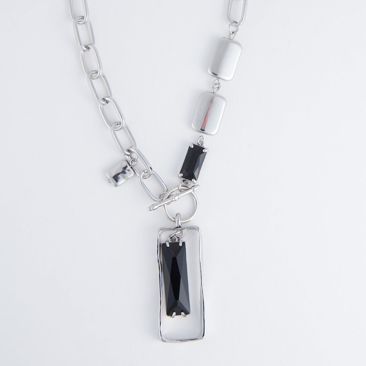 Juliette Toggle Collar Pendant Necklace