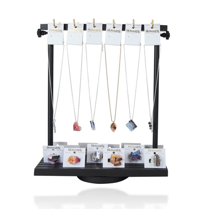 36 Piece Penelope Enamel Pendant Necklace, Earring & Statement Ring Unit with Display