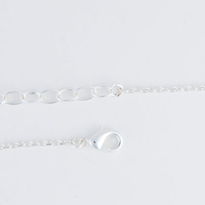 Penelope Enamel Cut Out Leaf Pendant Necklace