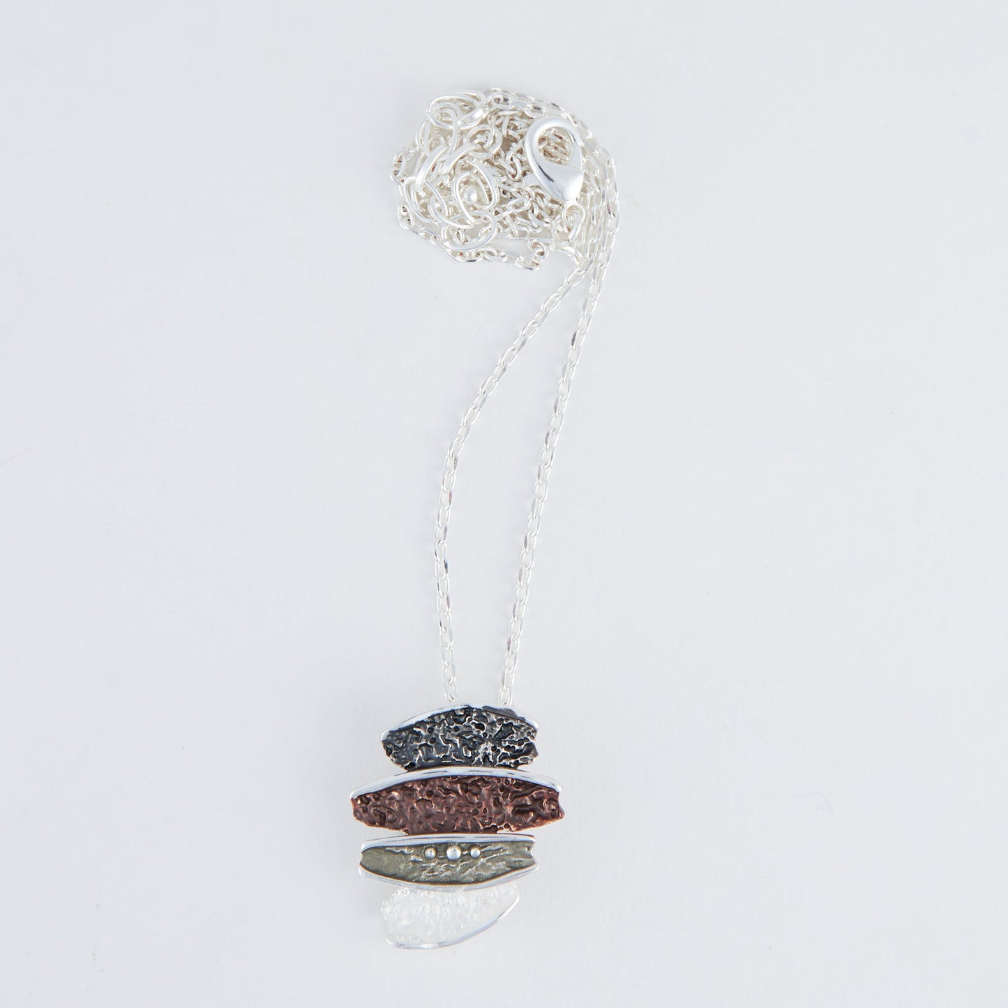 Penelope Enamel Bar Pendant Necklace