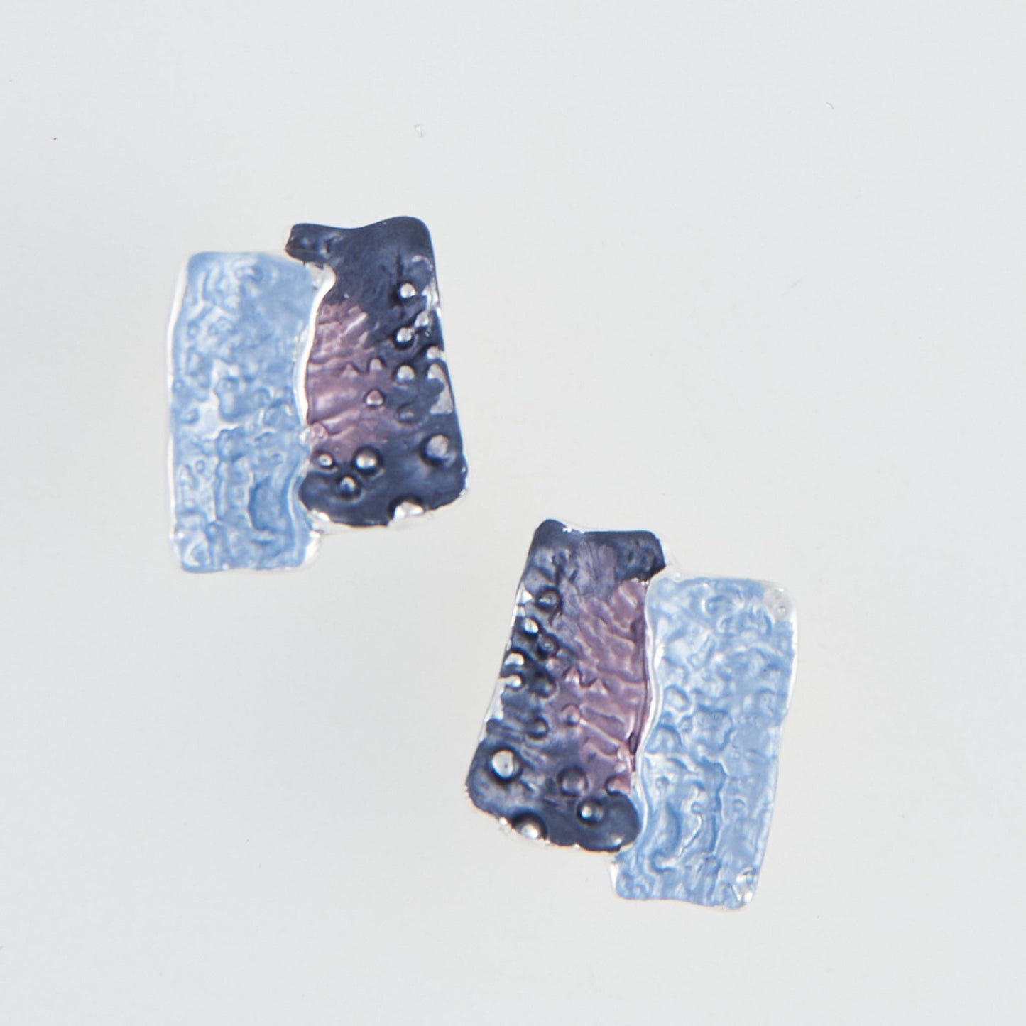 Penelope Enamel Linked Bar Earrings
