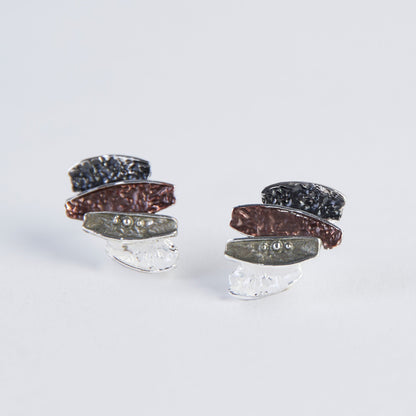 Penelope Enamel Bar Earrings