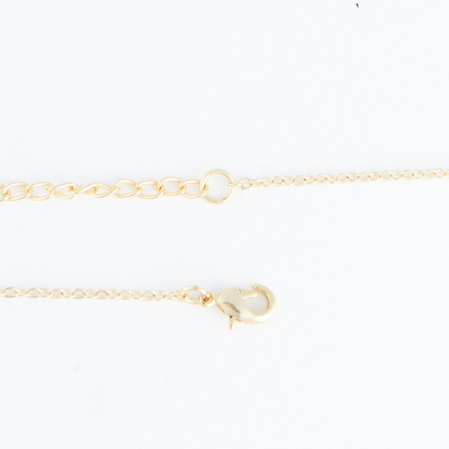 Laylinn Druzy Cross Charm Pendant Necklace