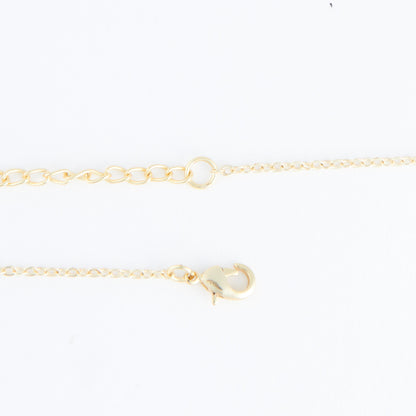 Laylinn Druzy Cross Charm Pendant Necklace