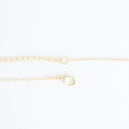 Laylinn Druzy Cross Charm Pendant Necklace