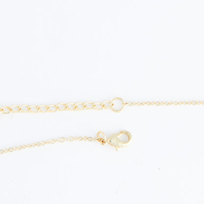 Laylinn Druzy Cross Charm Pendant Necklace