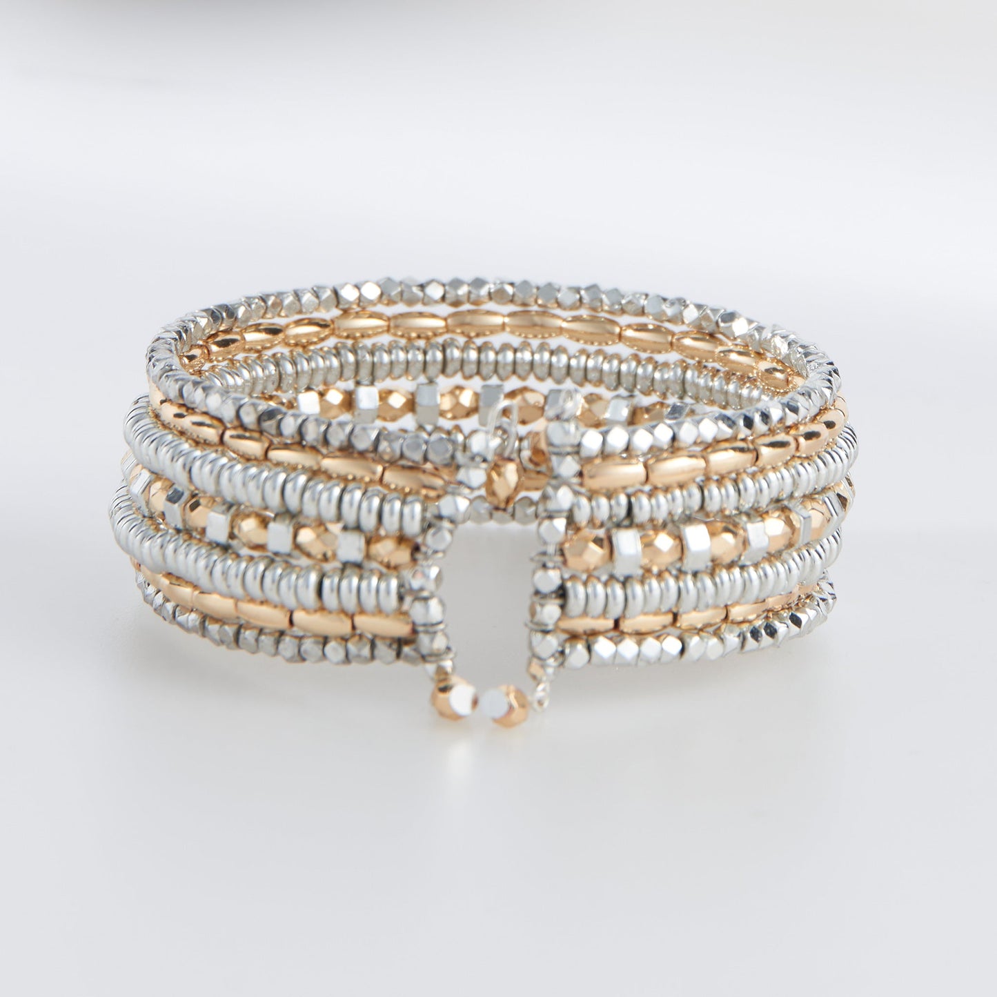 Lilia Beaded Cuff Bracelet