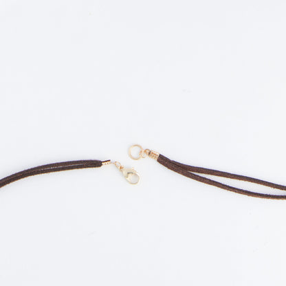 Gabriella Linked Wooden Necklace