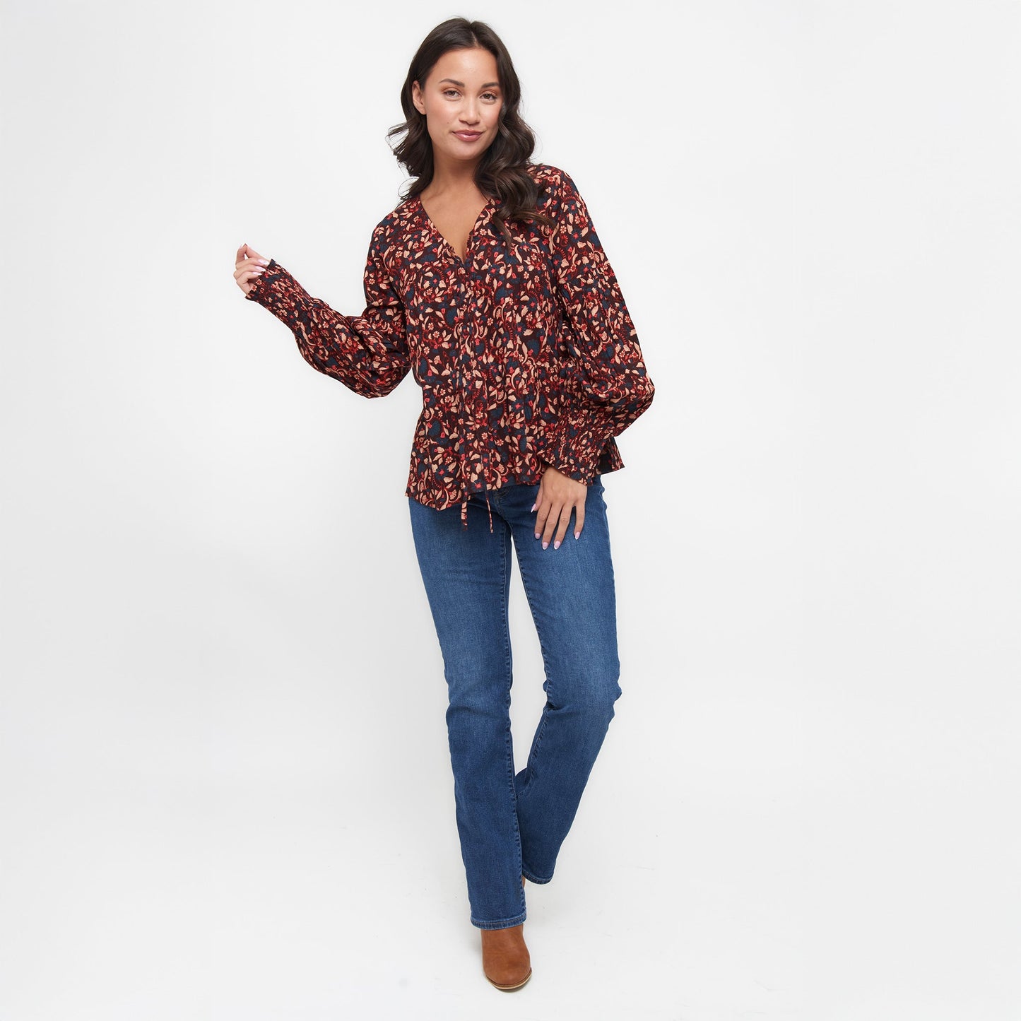 Drew Tiered Blouse