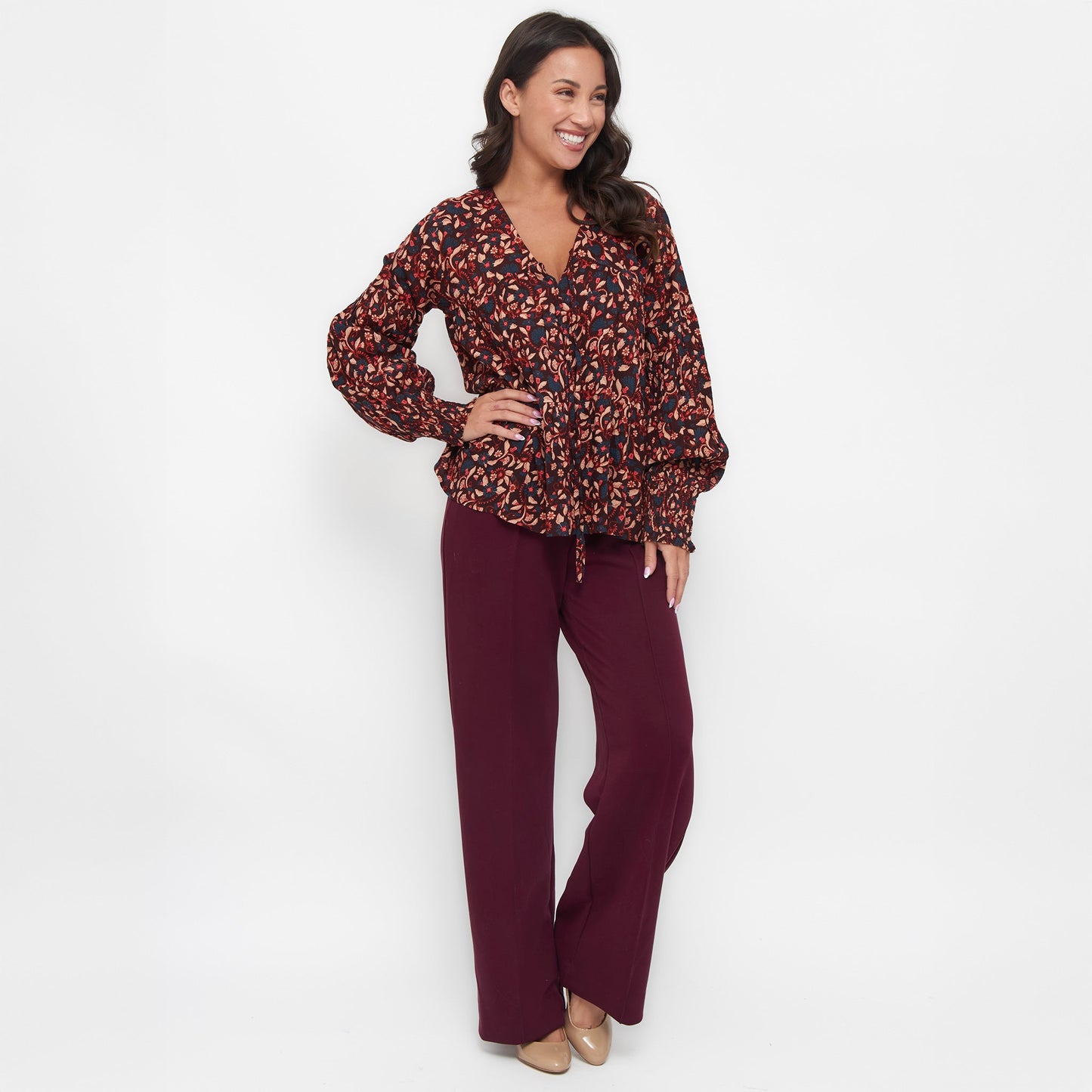 Drew Tiered Blouse
