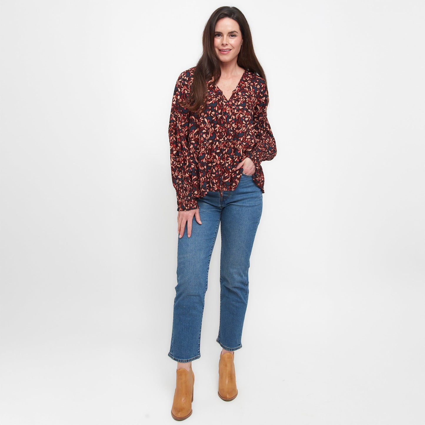 Drew Tiered Blouse