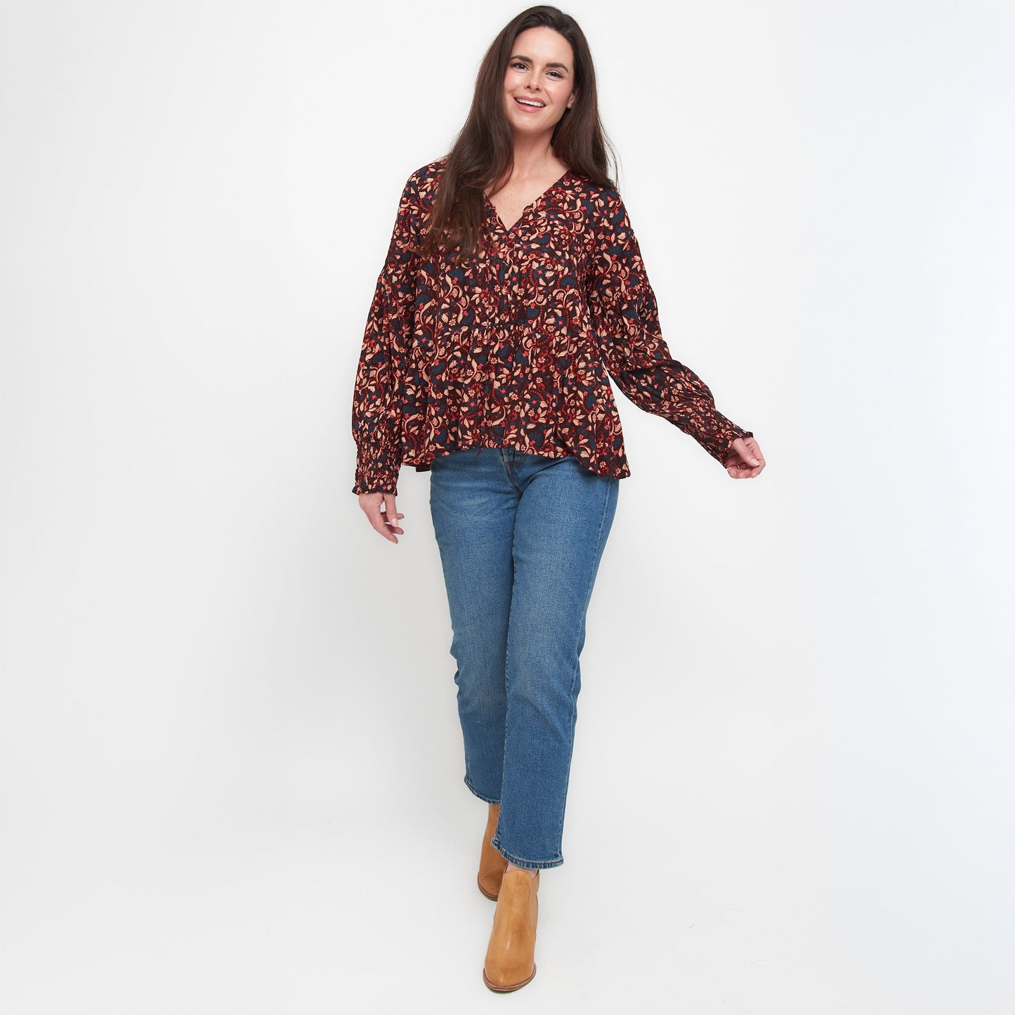 Drew Tiered Blouse