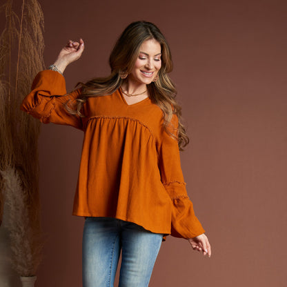 Blayke Babydoll Blouse