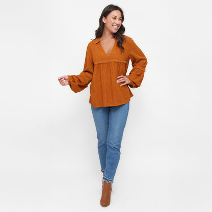 Blayke Babydoll Blouse