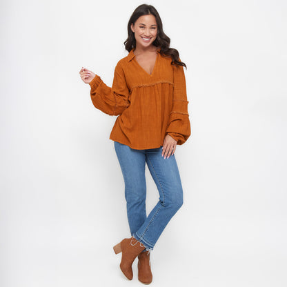 Blayke Babydoll Blouse