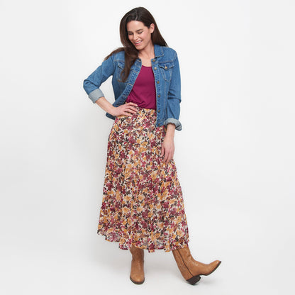 Hazel Tiered Maxi Skirt