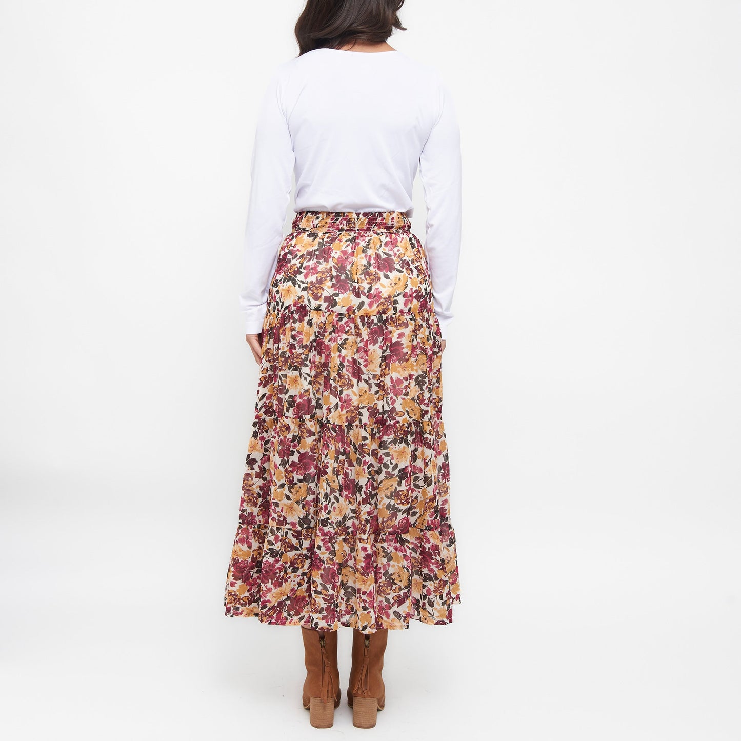 Hazel Tiered Maxi Skirt