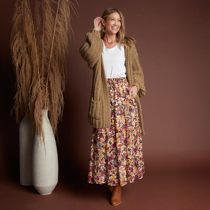 Hazel Tiered Maxi Skirt