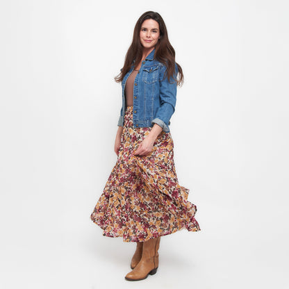 Hazel Tiered Maxi Skirt