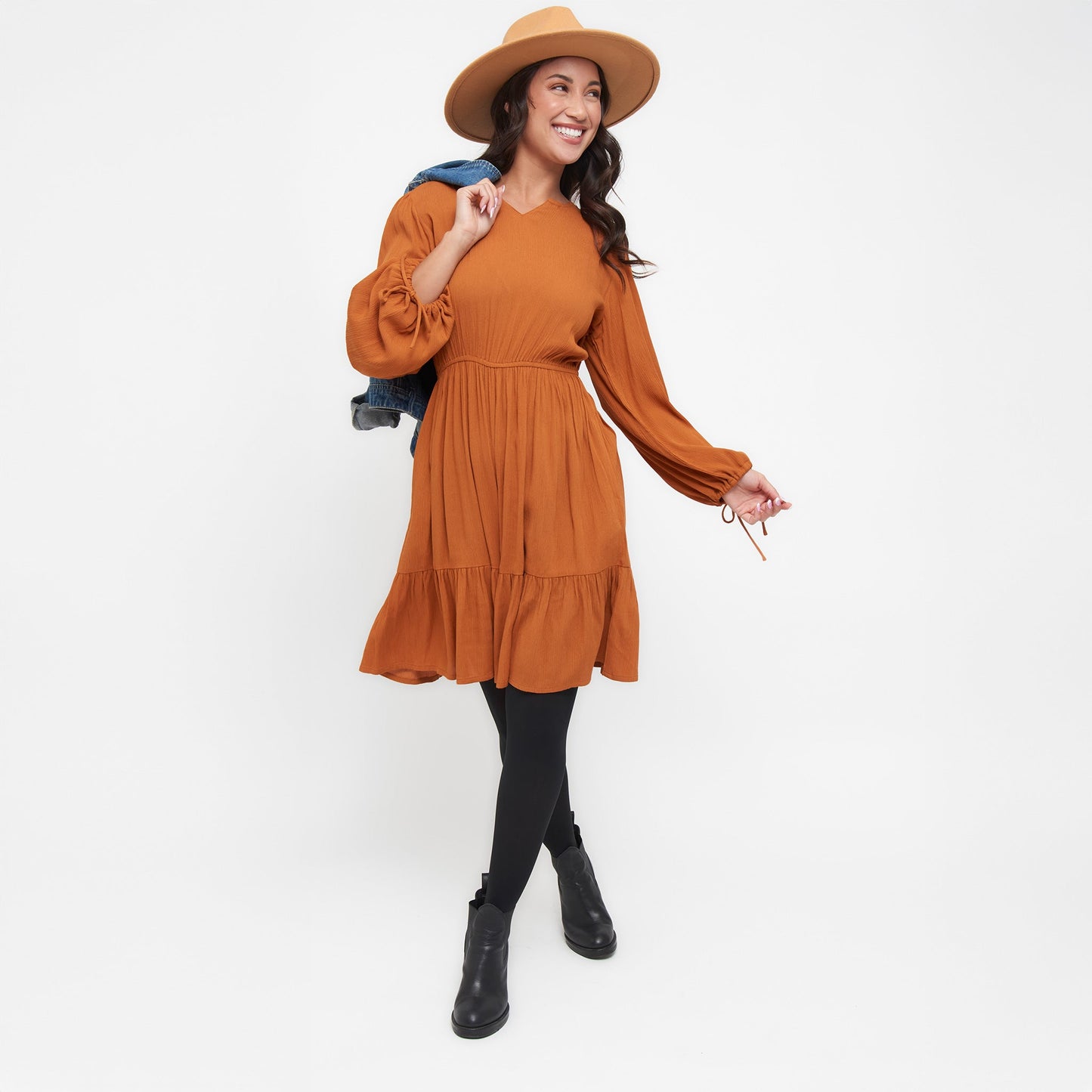 Clove Tiered Dress