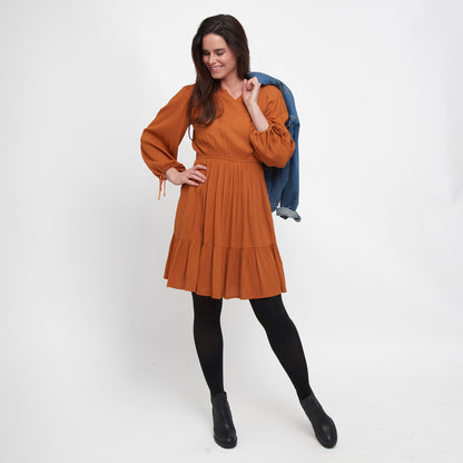 Clove Tiered Dress