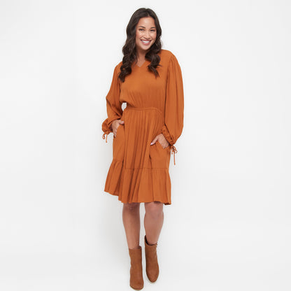 Clove Tiered Dress