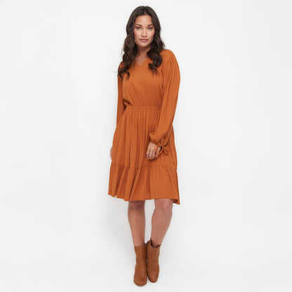 Clove Tiered Dress