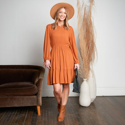 Clove Tiered Dress