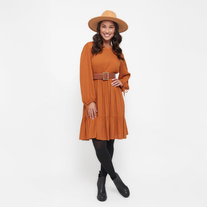 Clove Tiered Dress