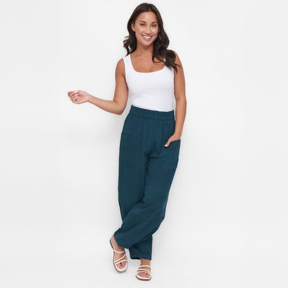 Jasmine Gauze Tapered Pants