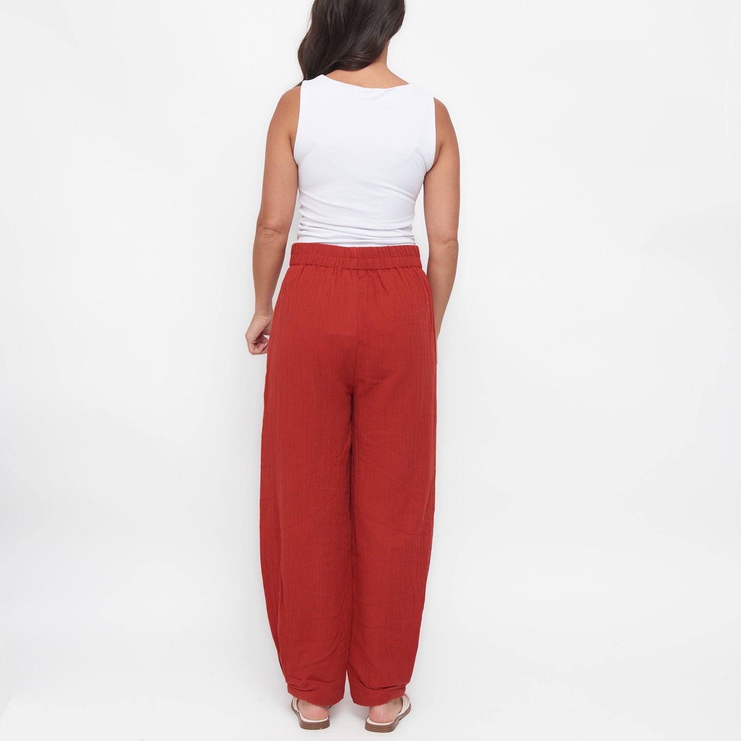 Jasmine Gauze Tapered Pants