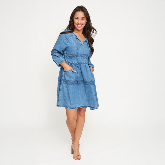 Micah Babydoll Dress