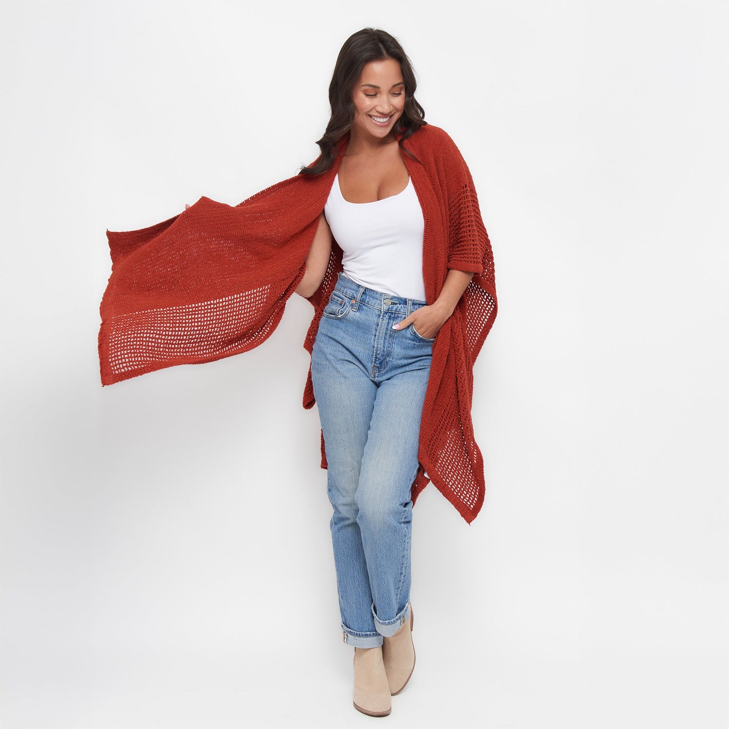 Presley Open Sweater Knit Wrap