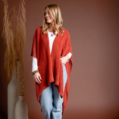 Presley Open Sweater Knit Wrap