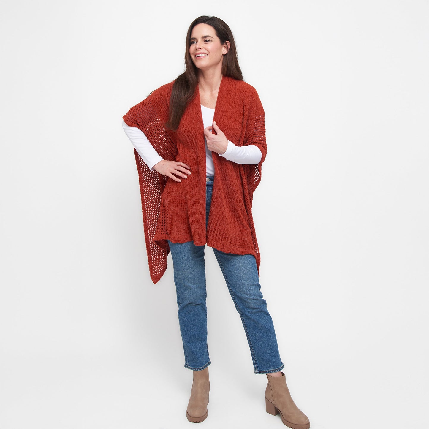 Presley Open Sweater Knit Wrap