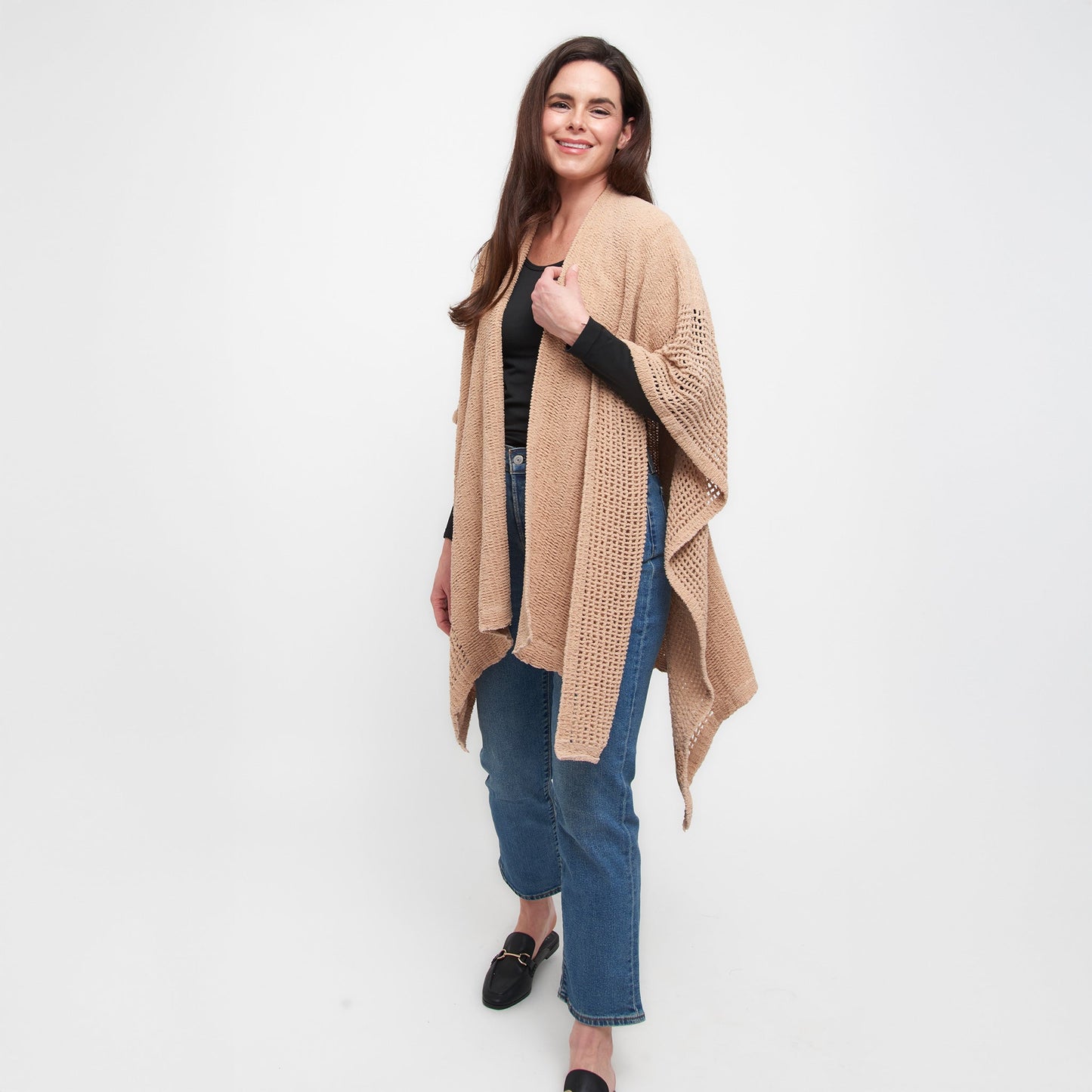 Presley Open Sweater Knit Wrap