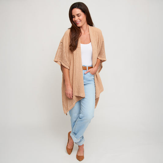Presley Open Sweater Knit Wrap