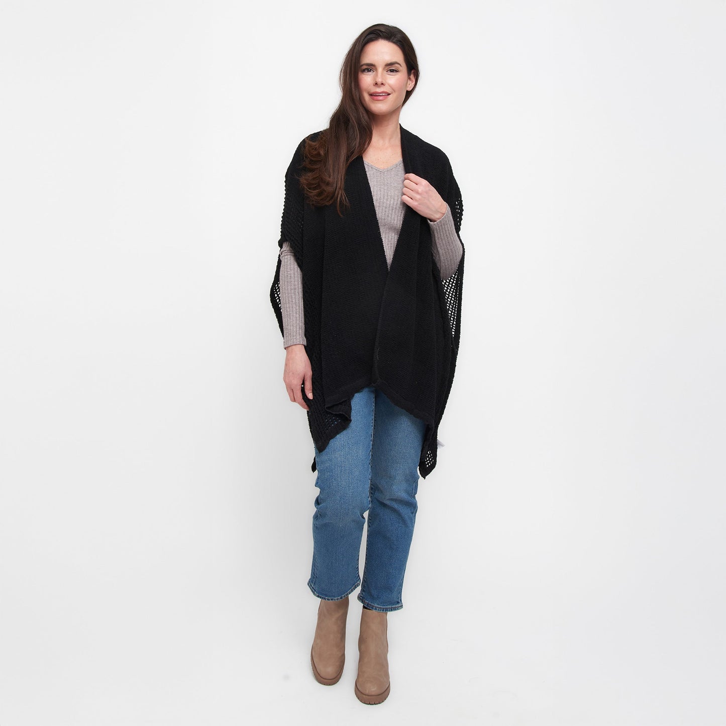Presley Open Sweater Knit Wrap