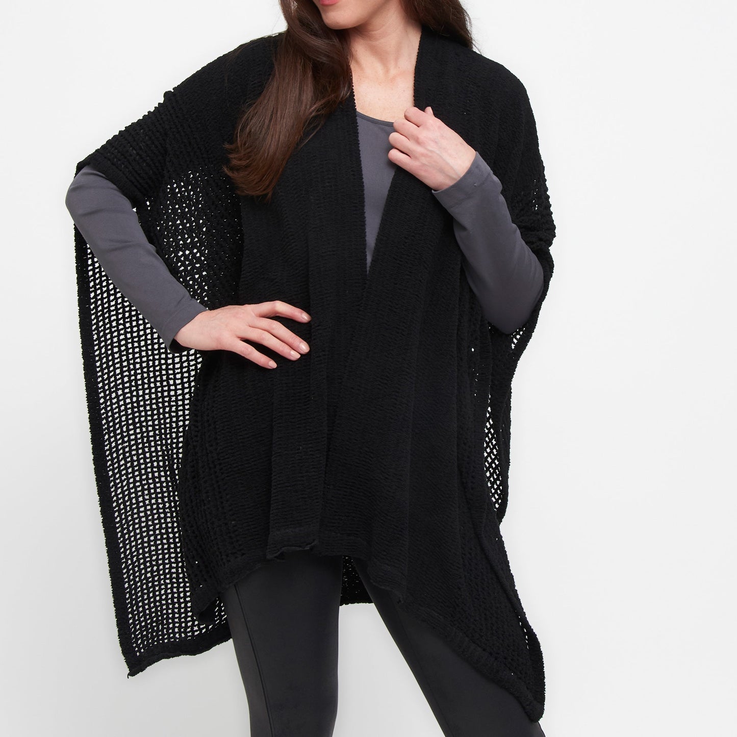 Presley Open Sweater Knit Wrap
