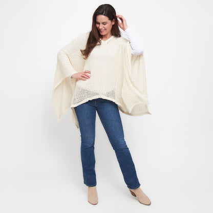 Presley Open Sweater Knit Poncho