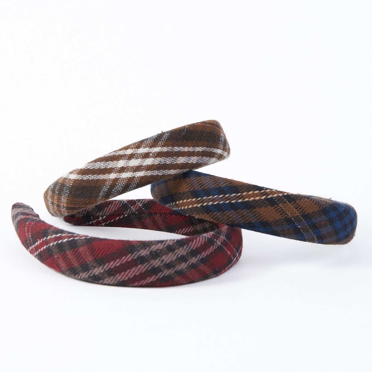 6 Piece Jules Plaid Headband Assortment
