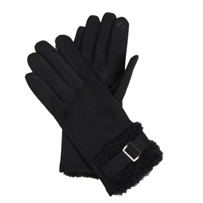 Morgan Teddy Bear Cuff Gloves