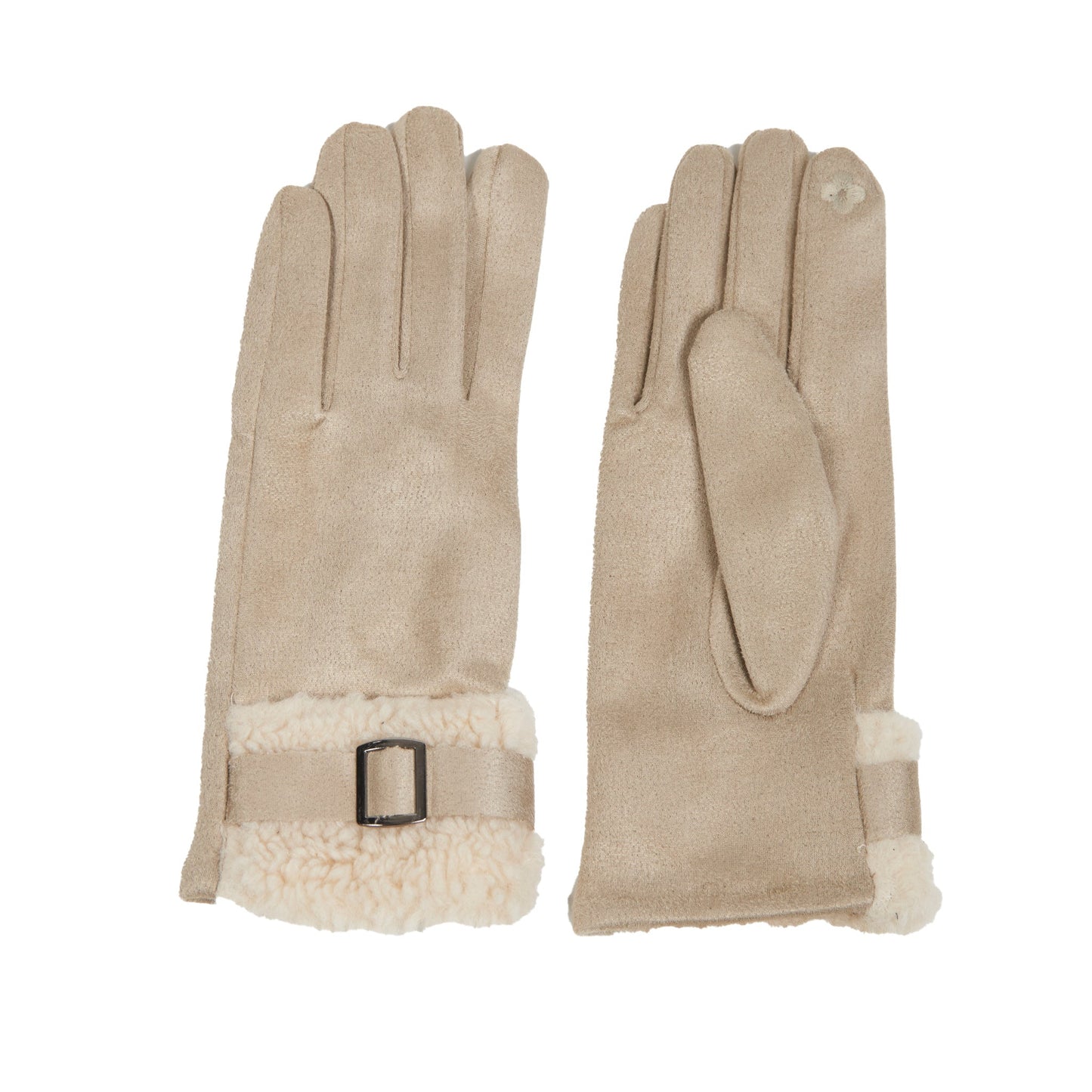 Morgan Teddy Bear Cuff Gloves