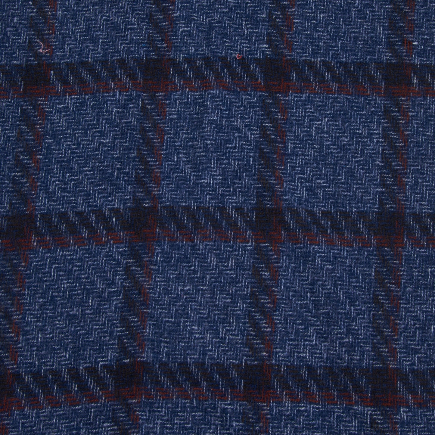 Cameron Wool Blend Windowpane Scarf