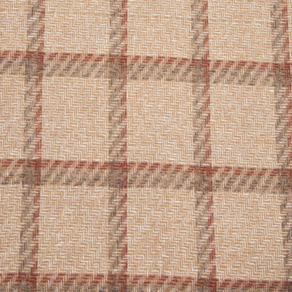 Cameron Wool Blend Windowpane Scarf