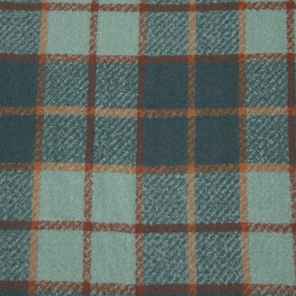 Kylie Windowpane Plaid Fringe Scarf