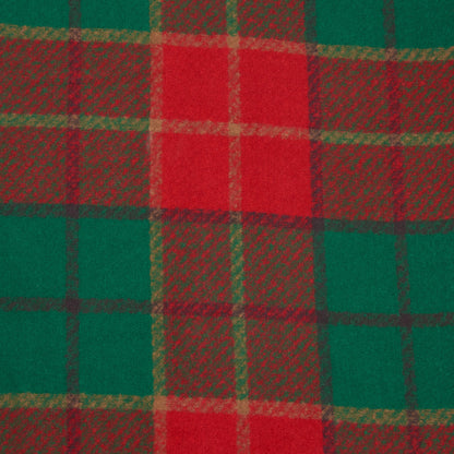 Kylie Windowpane Plaid Fringe Scarf