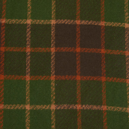 Kylie Windowpane Plaid Fringe Scarf