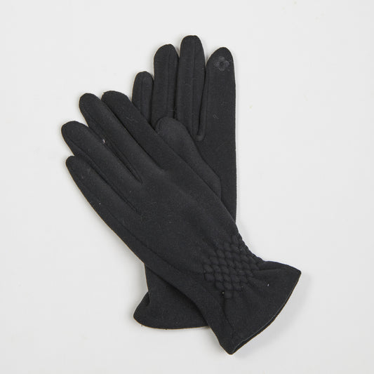 Rikki Fishtail Faux Suede Glove